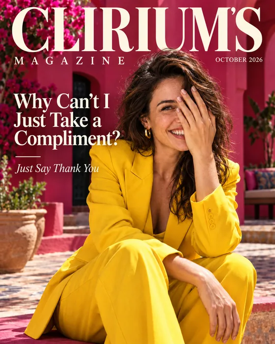 Clirium’s Magazine cover: Why Can’t I Just Take a Compliment?