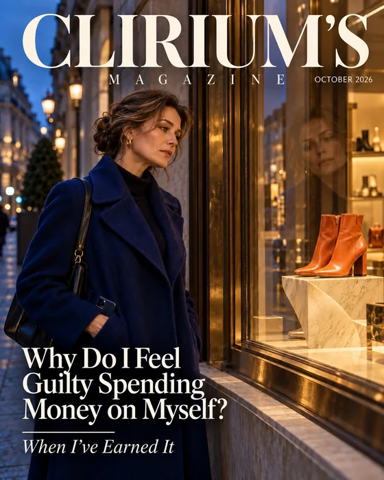 Clirium’s Magazine cover: Why Do I Feel Guilty Spending Money on Myself?